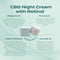 Intensely Nourishing CBD Night Cream with Retinol - Naturecan