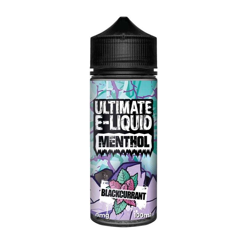 Blackcurrant Menthol 100ml - Ultimate Puff